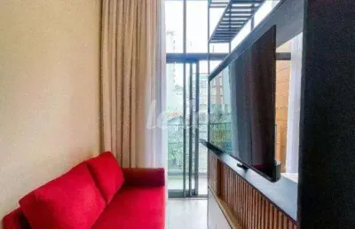 Apartamento com 1 quarto para alugar na rua oscar freire, --, pinheiros, são paulo, 28 m2 por r$ 5.000