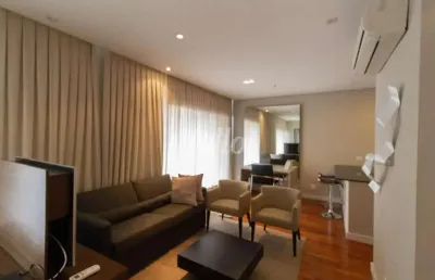 Apartamento com 1 quarto para alugar na rua elvira ferraz, --, vila olímpia, são paulo, 65 m2 por r$ 12.000
