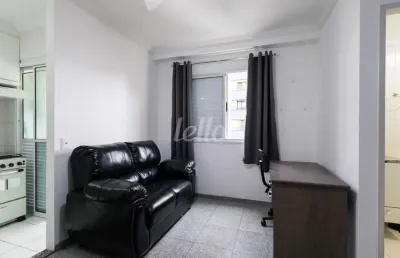 Apartamento com 1 quarto para alugar na rua teixeira de melo, --, tatuapé, são paulo, 30 m2 por r$ 2.400