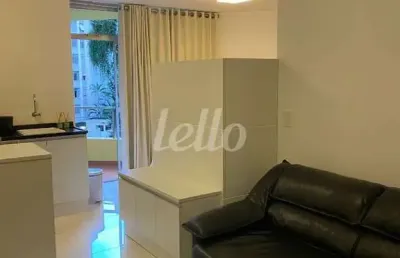 Apartamento com 1 quarto para alugar na rua frei caneca, --, consolação, são paulo, 31 m2 por r$ 2.500