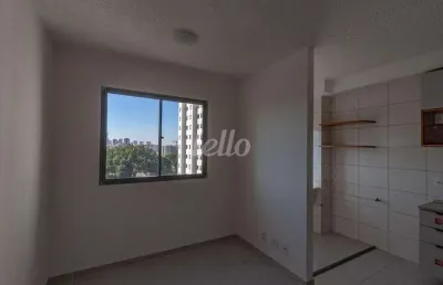Apartamento com 1 quarto para alugar na rua frei gaspar, --, mooca, são paulo, 30 m2 por r$ 2.000