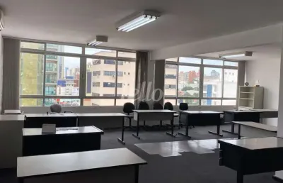 Sala comercial com 3 salas para alugar na rua senador fláquer, --, centro, santo andré, 88 m2 por r$ 3.000