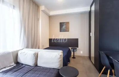 Apartamento com 1 quarto para alugar na rua capote valente, --, pinheiros, são paulo, 40 m2 por r$ 4.300