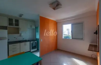 Apartamento com 1 quarto para alugar na rua teixeira de melo, --, tatuapé, são paulo, 28 m2 por r$ 2.200