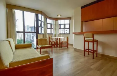 Apartamento com 1 quarto para alugar na rua vieira de morais, --, campo belo, são paulo, 50 m2 por r$ 2.168