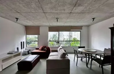 Apartamento com 1 quarto para alugar na rua doutor jesuíno maciel, --, campo belo, são paulo, 75 m2 por r$ 5.000