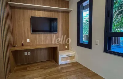 Apartamento com 1 quarto para alugar na rua joão de souza dias, --, campo belo, são paulo, 26 m2 por r$ 3.200