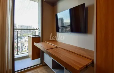 Apartamento com 1 quarto para alugar na rua antônio comparato, --, campo belo, são paulo, 31 m2 por r$ 3.200