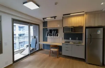 Apartamento com 1 quarto para alugar na rua bartira, --, perdizes, são paulo, 27 m2 por r$ 2.790