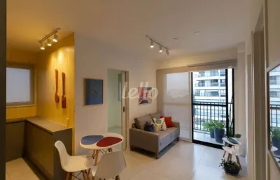 Apartamento com 2 quartos para alugar na rua melo palheta, --, água branca, são paulo, 40 m2 por r$ 4.000