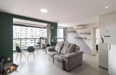 Apartamento com 1 quarto para alugar na rua jorge tibiriçá, --, vila mariana, são paulo, 54 m2 por r$ 4.000