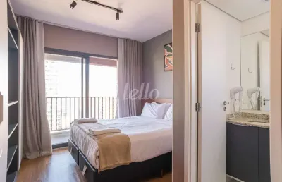 Apartamento com 1 quarto para alugar na rua correa dias, --, paraíso, são paulo, 29 m2 por r$ 3.900