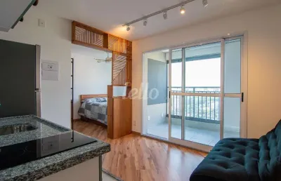Apartamento com 1 quarto para alugar na rua major otaviano, --, belenzinho, são paulo, 31 m2 por r$ 2.500