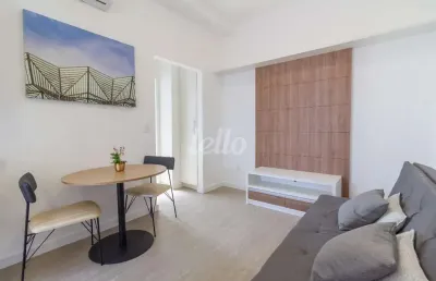 Apartamento com 1 quarto para alugar na rua conselheiro brotero, --, santa cecília, são paulo, 35 m2 por r$ 3.700