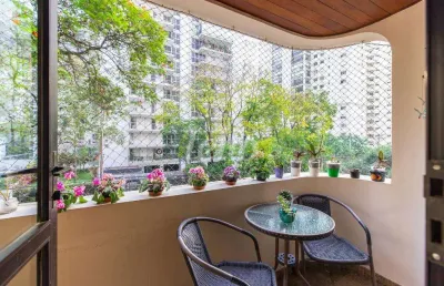 Apartamento com 4 quartos à venda na avenida jurucê, 135, indianópolis, são paulo, 185 m2 por r$ 2.150.000
