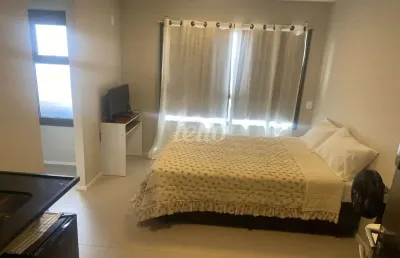 Kitnet / stúdio à venda na rua barão de jaceguai, 1543, campo belo, são paulo, 22 m2 por r$ 450.000