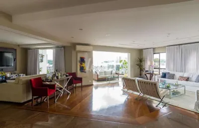 Apartamento com 4 quartos à venda na rua dom paulo pedrosa, 1242, real parque, são paulo, 290 m2 por r$ 2.200.000