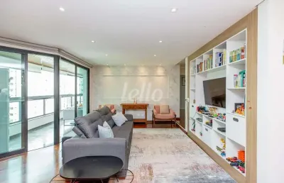 Apartamento com 4 quartos à venda na avenida ibijaú, 191, indianópolis, são paulo, 172 m2 por r$ 2.300.000