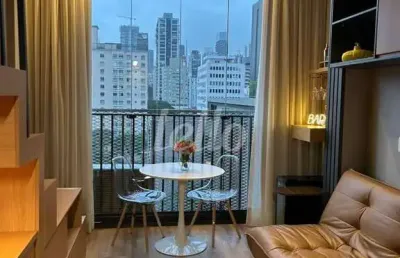 Apartamento com 1 quarto à venda na rua francisco leitão, 255, pinheiros, são paulo, 35 m2 por r$ 1.000.000