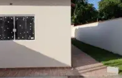 Casa nova no parque augustus, em itanhaém - localizada no lado praia.