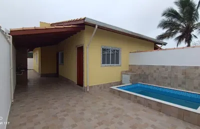Asa nova com piscina á venda em itanhaém- litoral sul de sp.