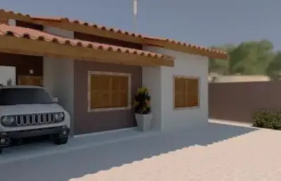 Excelente casa localizada no bairro balneário gaivota - lado praia, em rua calçada.