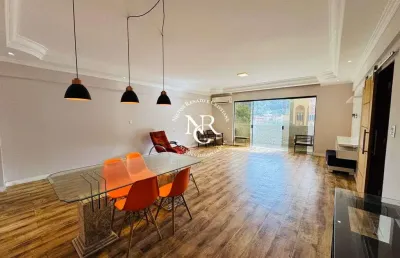 Apartamento para alugar com 3 quartos e vaga de garagem no marapé em santos