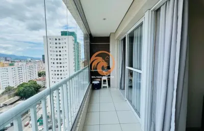 Apartamento á venda mobiliado com 02 dormitórios e lazer completo em santos-sp