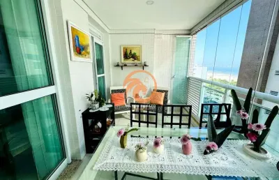 Apartamento a venda com 2 suítes e vaga demarcada no josé menino em santos-sp