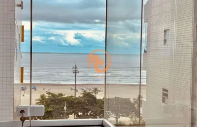 Apartamento mobiliado á venda com 03 dormitórios na orla da praia do josé menino