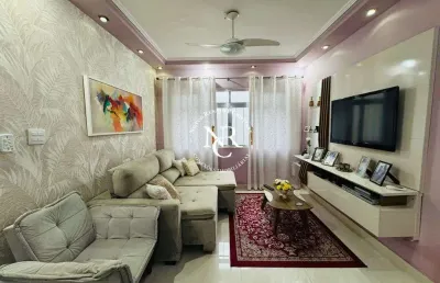 Apartamento em santos, josé menino com 2 quartos por r$ 380.000