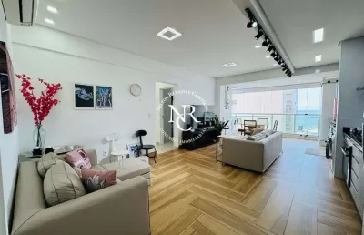 Apartamento a venda com 2 suítes e vaga demarcada no josé menino em santos-sp