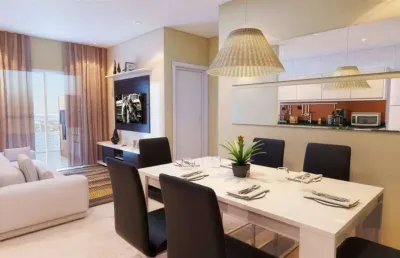 Apartamento com 1 quarto à venda na Rua Caiçara, 109, Vila Caiçara, Praia Grande