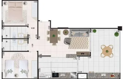 Apartamento com 2 quartos à venda na Rua Enseada, 51, Enseada, Guarujá
