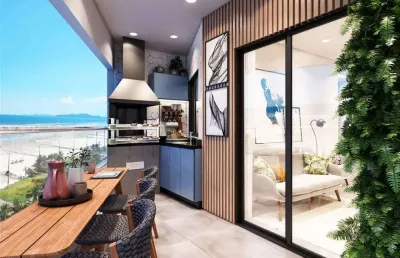 Apartamento com 2 quartos à venda na Rua Maracanã, 51, Balneário Maracanã, Praia Grande