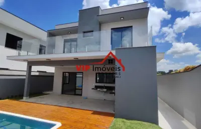 Casa em condomínio fechado com 3 quartos à venda na Avenida Nicola Accieri, Corrupira, Jundiaí