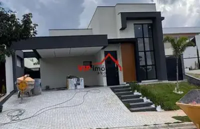 Linda casa térrea com 163m² de ára construída no condomínio gran ville são venâncio