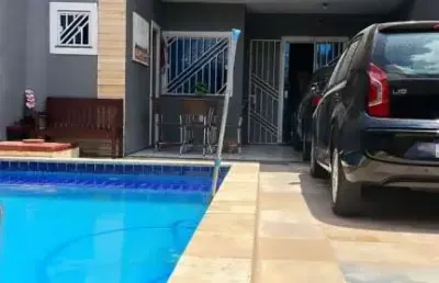 Casa com 4 quartos à venda na paulo mendonça, 134, aracapé, fortaleza, 175 m2 por r$ 388.500