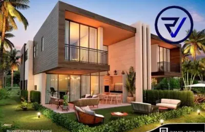 Casa em condomínio fechado com 5 quartos à venda na um, enseada praia s/n curralinho, 1, curralinho, aquiraz, 266 m2 por r$ 2.974.564