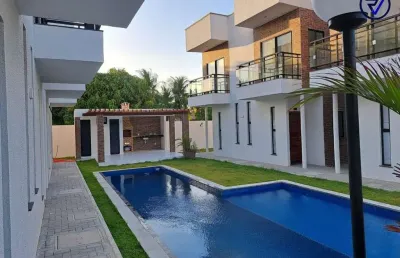 Casa em condomínio fechado com 2 quartos à venda na raimundo viana, 130, taíba, são gonçalo do amarante, 57 m2 por r$ 367.500