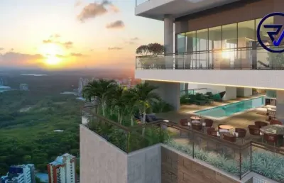 Apartamento com 4 quartos à venda na rua bento albuquerque, 536, cocó, fortaleza, 205 m2 por r$ 3.042.959