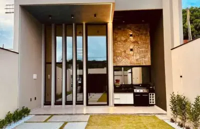 Casa com 3 quartos à venda na wilson fernandes chagas, 158, guaribas, eusébio, 118 m2 por r$ 549.000
