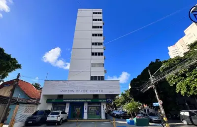 Sala comercial à venda na avenida santos dumont, 847, centro, fortaleza, 30 m2 por r$ 80.000