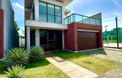 Casa em condomínio fechado com 3 quartos à venda na coronel lencarte lopes, 10, tamatanduba, eusébio, 236 m2 por r$ 1.190.000