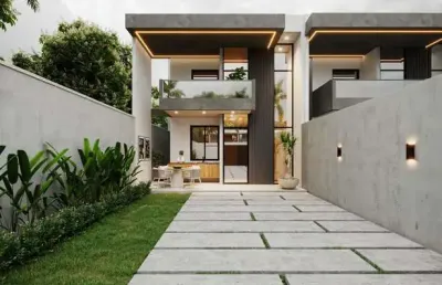 Casa em condomínio fechado com 4 quartos à venda na josé amora sá, 300, coité, eusébio, 138 m2 por r$ 750.000