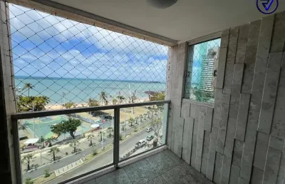 Apartamento com 3 quartos à venda na avenida beira mar, 3300, meireles, fortaleza, 182 m2 por r$ 2.550.000