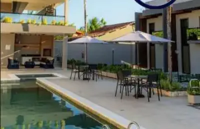 Casa em condomínio fechado com 3 quartos à venda na dos bem-te-vis, 20, coacu, eusébio, 100 m2 por r$ 670.000