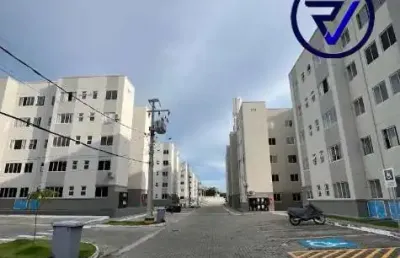 Apartamento com 2 quartos à venda na rua gentil monte silva, 950, tamatanduba, eusébio, 42 m2 por r$ 265.000