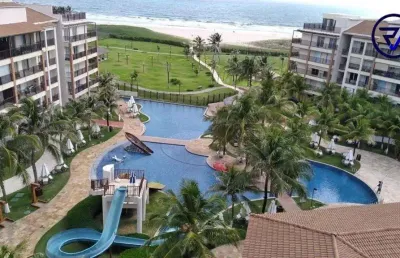 Apartamento com 2 quartos à venda na avenida dos golfinhos, 2071, porto das dunas, aquiraz, 72 m2 por r$ 750.000