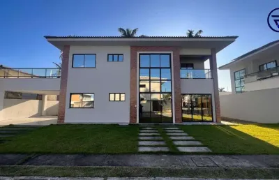 Casa em condomínio fechado com 4 quartos à venda na eusébio de queiroz, 5684, lagoinha, eusébio, 273 m2 por r$ 1.996.919